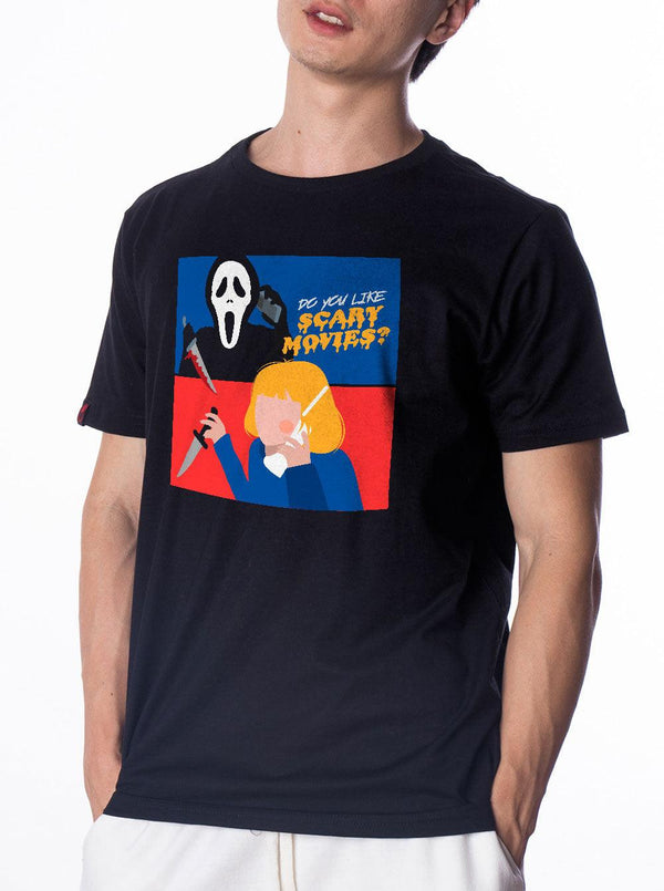Camiseta Scary Movies Pânico Rebobina - Cápsula Shop