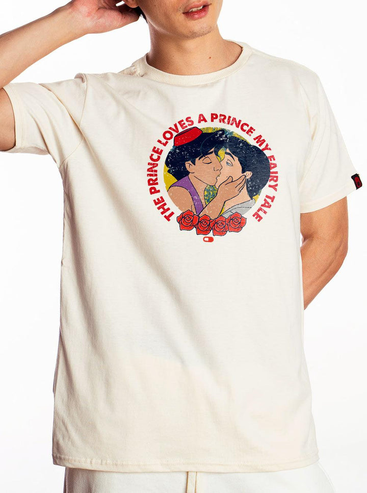Camiseta Príncipes LGBT Alladin e Eric Raluke - Cápsula Shop