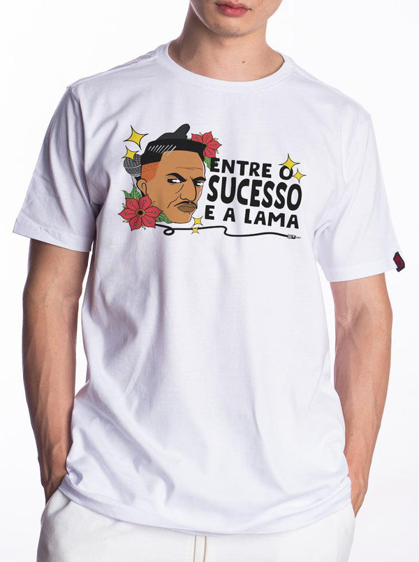 Camiseta Racionais Negro Drama Joga Pedra na Geni - Cápsula Shop