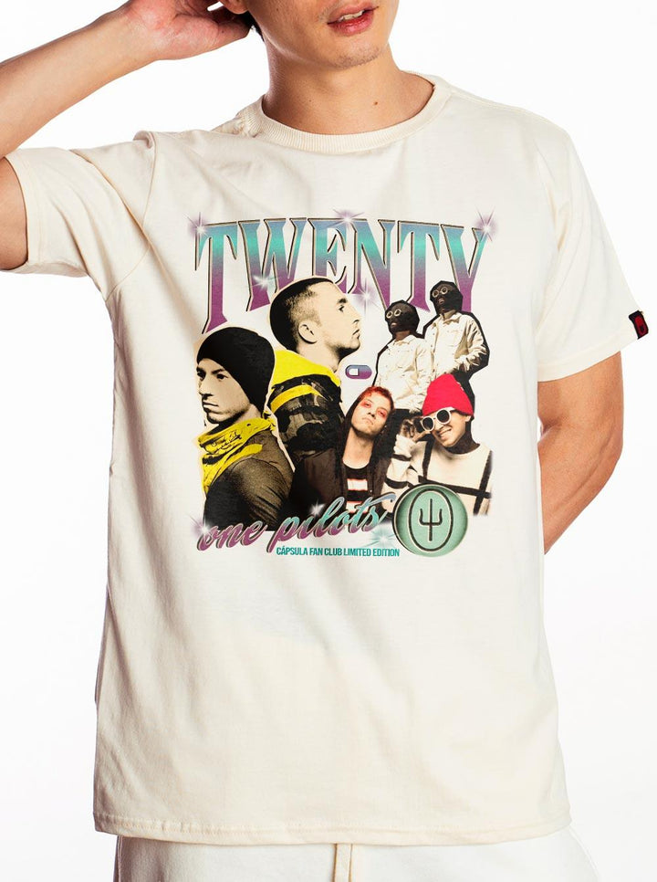Camiseta Twenty One Pilots Fan Club - Cápsula Shop