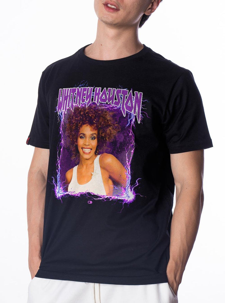Camiseta Whitney Houston RockStar Diva - Cápsula Shop