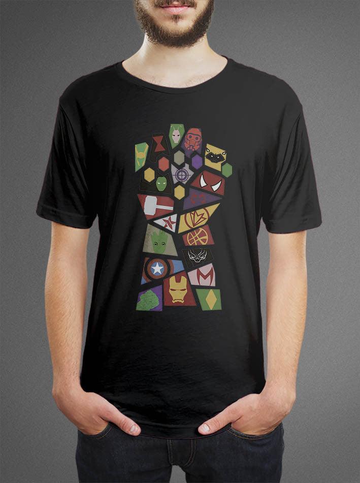 Camiseta Vingadores Hand - Cápsula Shop