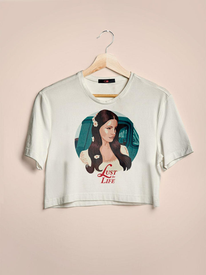 Cropped Lana Del Rey Lust Life - Cápsula Shop