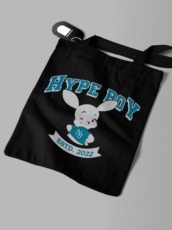 Ecobag Preta NewJeans Hype Boy DoisL - Cápsula Shop
