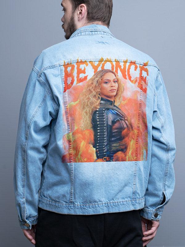 Jaqueta Jeans Oversize Unissex Beyoncé - Cápsula Shop